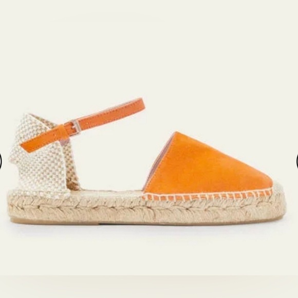 Boden Peggy Espadrilles in Satsuma Size 40/US 10 - Picture 8 of 9